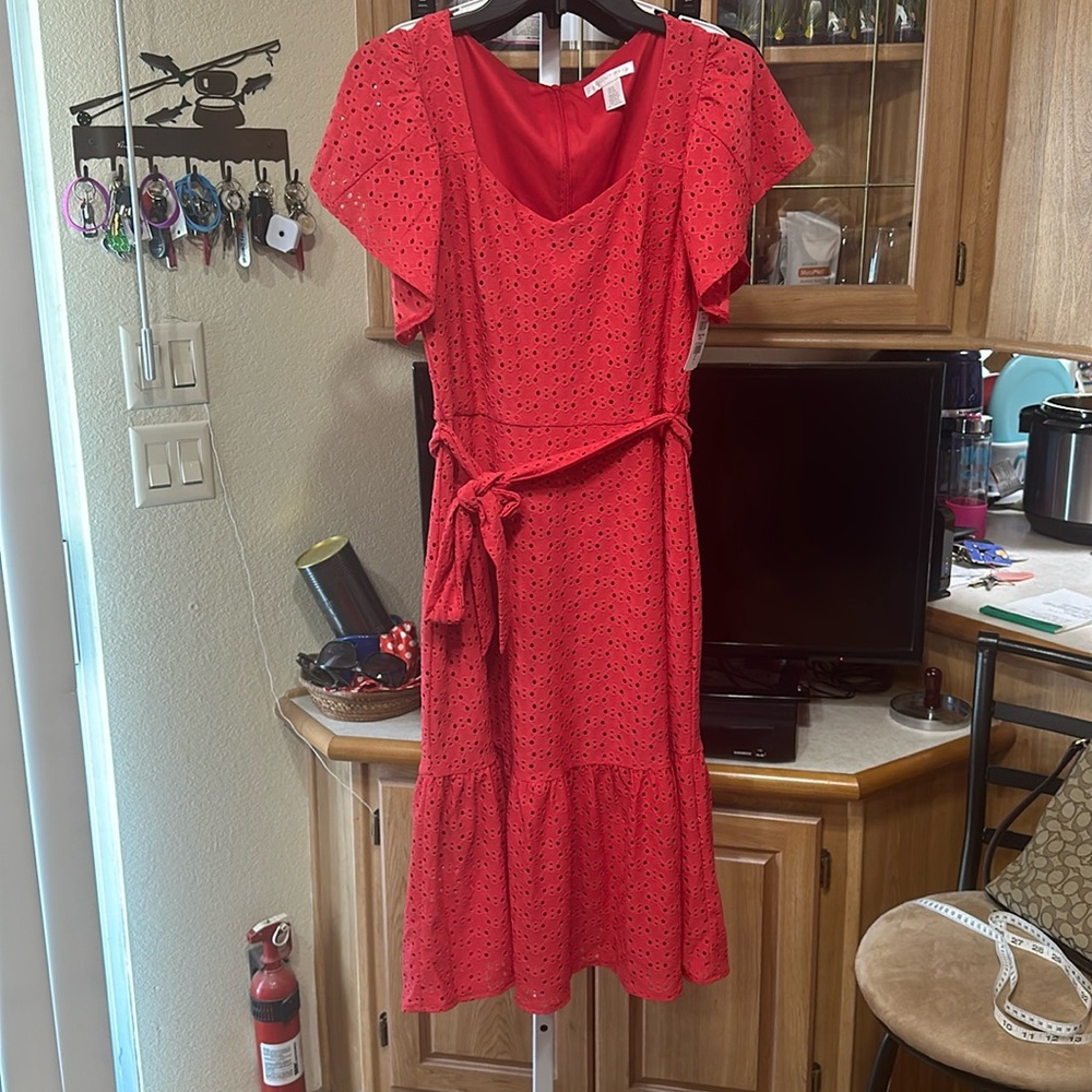 London Times Red Dress